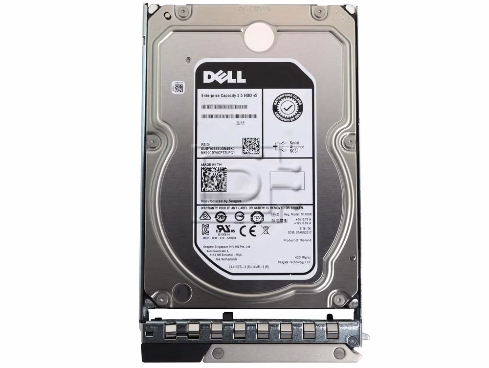 20TB 7.2K RPM 12Gbps SAS 3.5" Dell Hard Drive